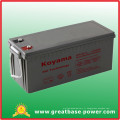 Batterie de stockage de gel de 160ah 12V SMF pour le système d&#39;énergie éolienne